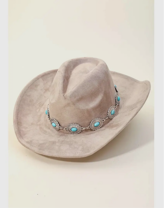 Turquoise Cowboy Hat