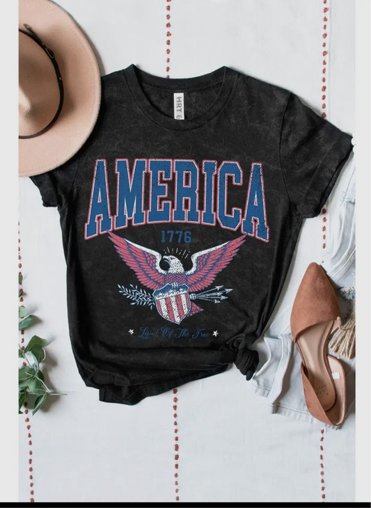 1776 America Graphic Tee