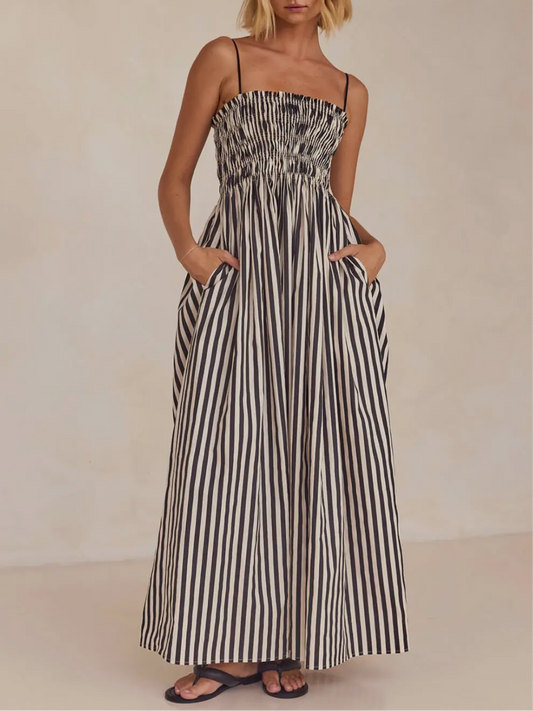 Striped Maxi Dress