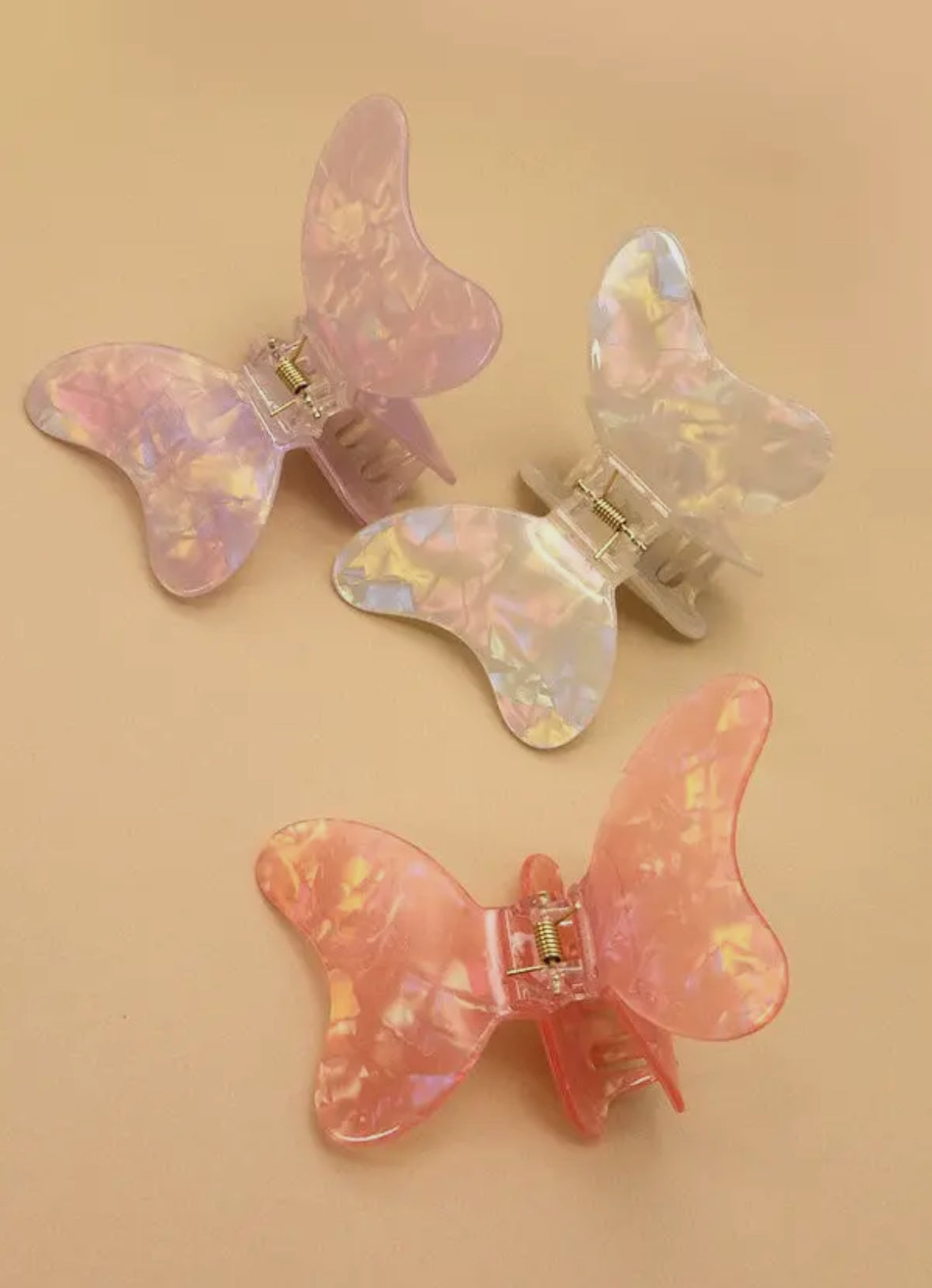 Butterfly clips