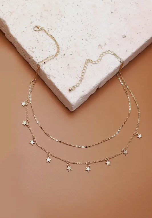 Star layer necklace